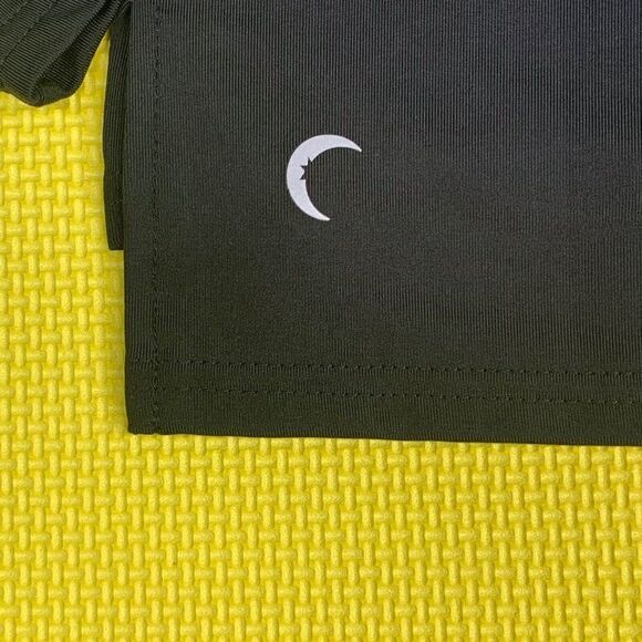 Zyia Active Black Chillcicle Perforated Laser Cut Crop Long Sleeve Shirt Top XL - Picture 6 of 10